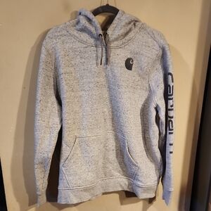 Carhartt Heather Gray Pullover Hoodie